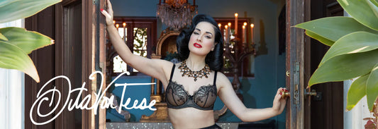 Vintage inspired lingerie from Dita Von Teese