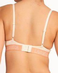 La Senza Trendy Pushup Plunge Bra 34B / Ivory