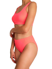 Bg Sw Bot Bikini Sld Hg-Waist Bg Sw One Pc Sw One Pc Sld Hltr Wt Wired Cup Dtl / MED