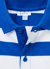 OVS Kids Boy Striped Pique Polo Shirt