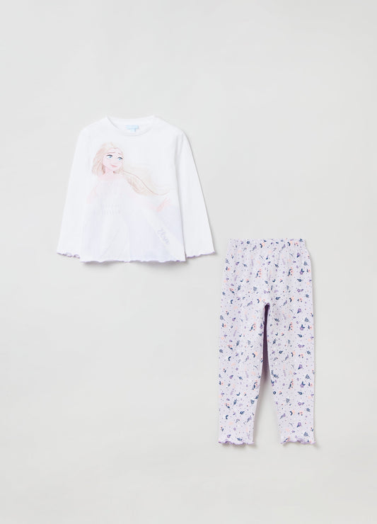 Full-length pyjamas with Disney Frozen print