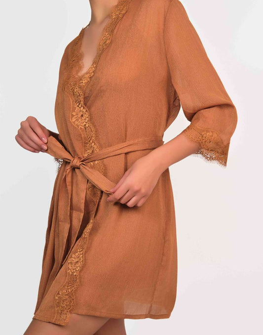 Brie Robe Copper Bronze / MED