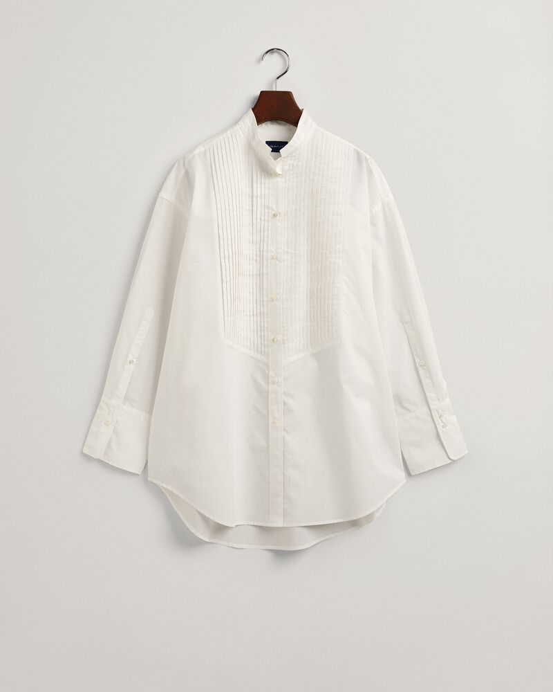 Os Pintuck Shirt Linen / 32