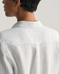 Regular Fit Striped Linen Shirt