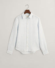 Regular Fit Striped Linen Shirt