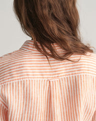 Regular Fit Striped Linen Shirt