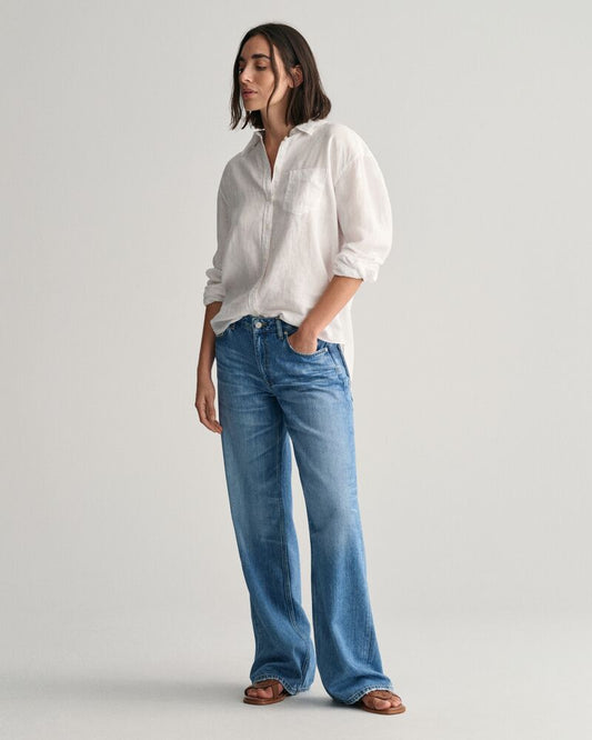 Relaxed Fit Linen Shirt