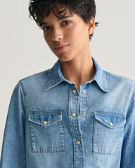 Regular Fit Denim Shirt