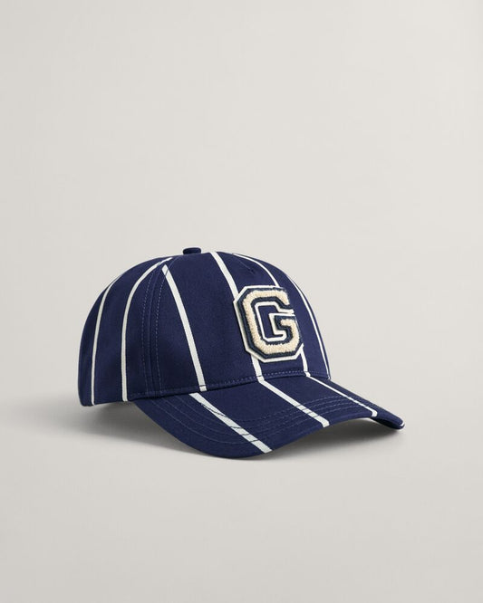 GANT Varsity Striped Cap Classic Blue / Onesize