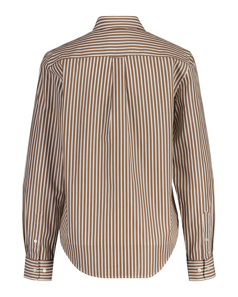 Regular Fit Striped Poplin Shirt