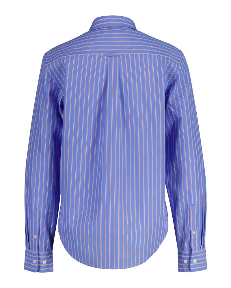 Regular Fit Striped Poplin Shirt