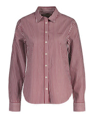 Regular Fit Striped Poplin Shirt