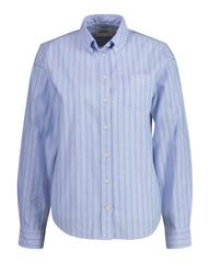 Gant Regular Fit Stripe Archive Oxford Shirt Light Blue / 32