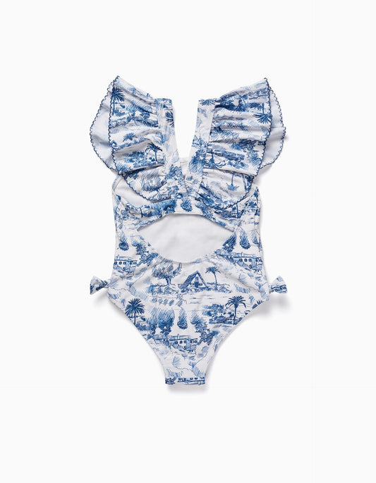 Zippy Swimsuit With Frills For Girls 'B&S'
