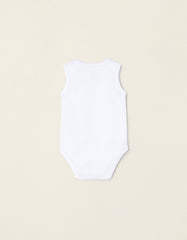 Zippy Pack 5 Cotton Plain Bodysuits For Babies And Newborns