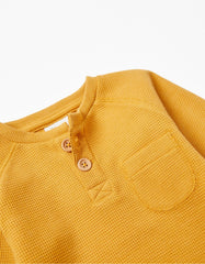 Zippy Baby Boys 'Gnome' Cotton Waffle Sweatshirt