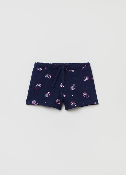 OVS Baby Girl Paisley Print Shorts