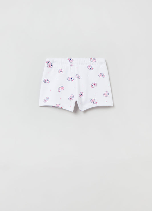 OVS Baby Girl Paisley Print Shorts