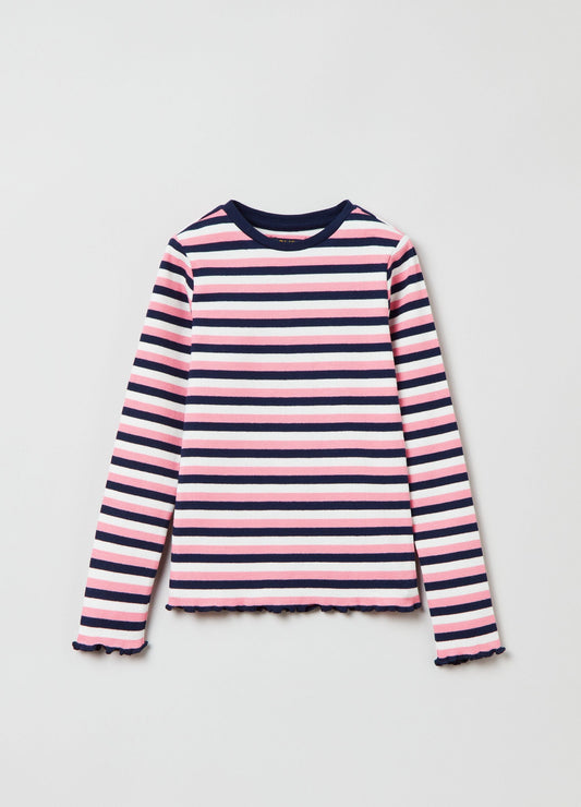 OVS Long-Sleeved T-Shirt With Stripes