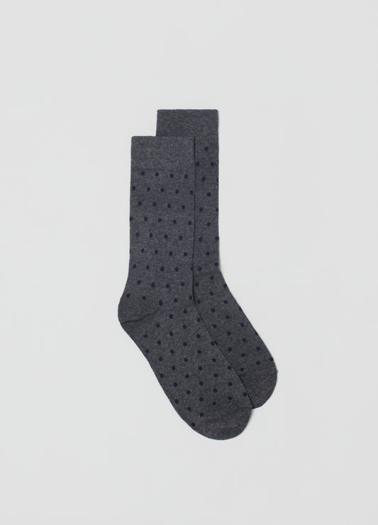 OVS Five-Pair Pack Mid-Length Socks With Stripes And Polka Dots