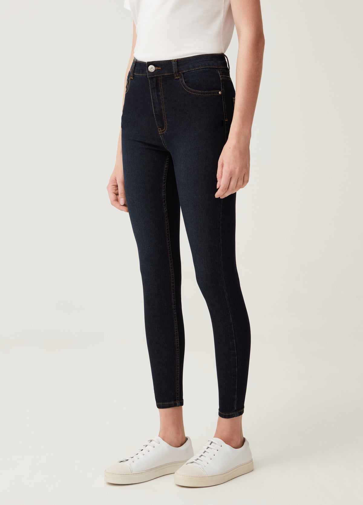 OVS Womens Skinny-Fit Jeans With Five Pockets