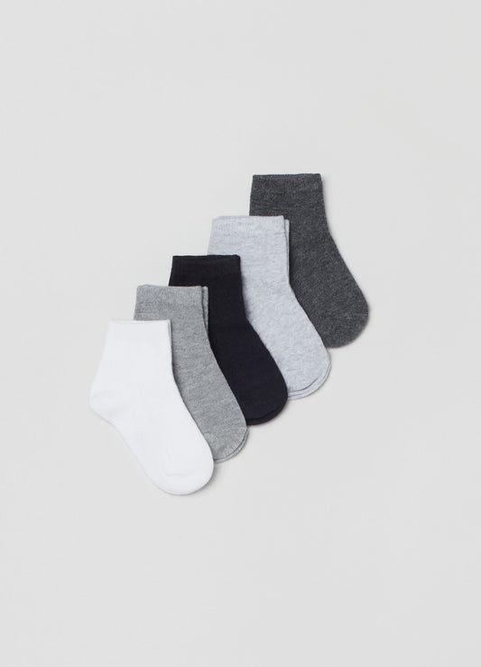 OVS Five-Pair Pack Short Stretch Socks
