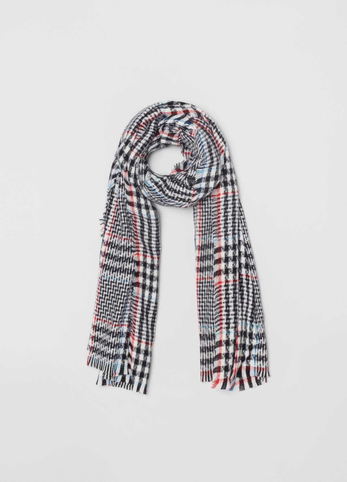 OVS Womens Prince Of Wales Check Scarf