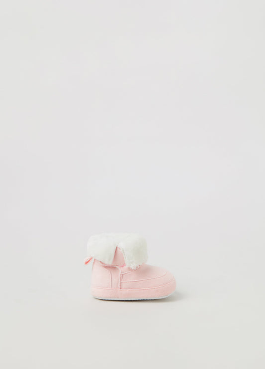 أحذية OVS مبطنة بالفرو الصناعي للفتيات حديثات الولادة