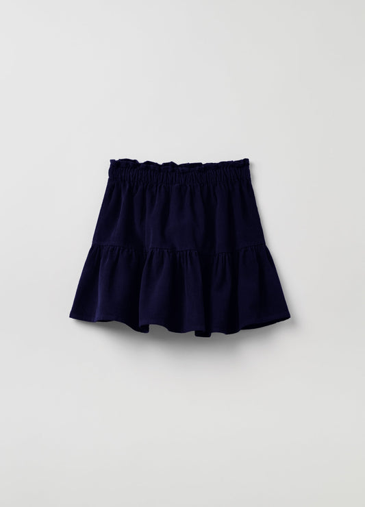 OVS Girls Corduroy Paper Bag Skirt
