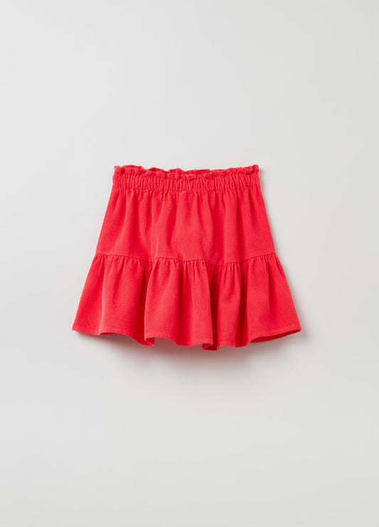 OVS Girls Corduroy Tiered Skirt