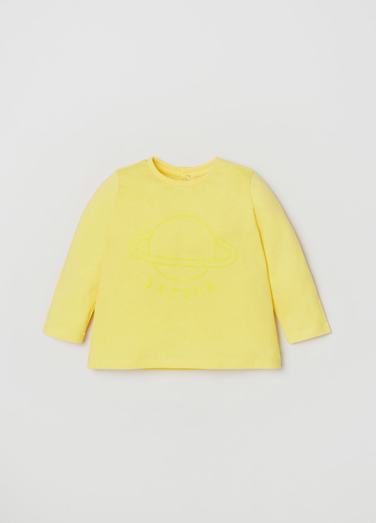 OVS T-Shirt With Long Sleeves And Saturn Print