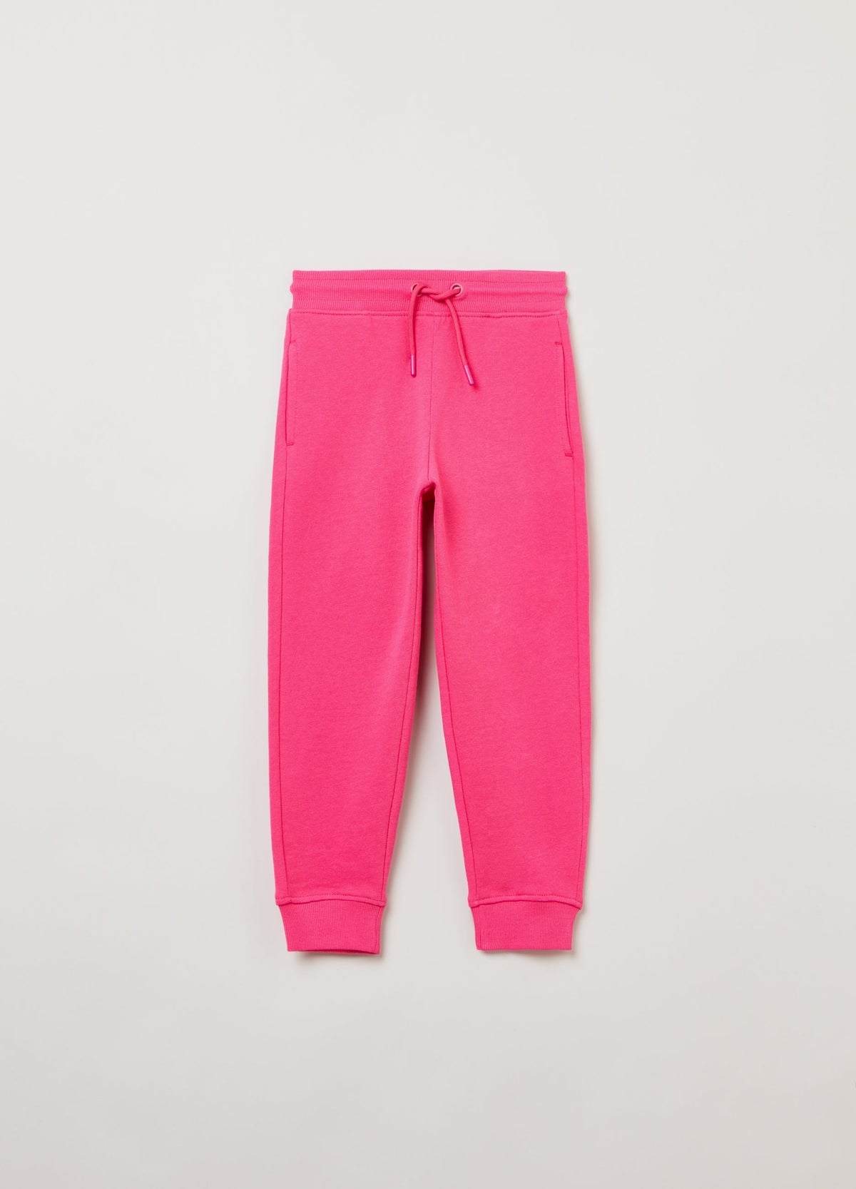 OVS Girls Plush Joggers With Drawstring