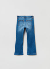 OVS Girls Flare-Fit Jeans With Five Pockets