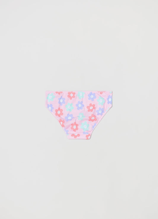 OVS Girls Seven-Pack Briefs With Daisy Print