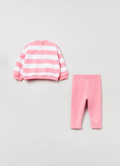 OVS Baby Girl Jogging Set With Disney Baby Bambi Patch