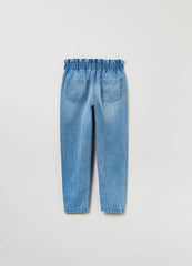 OVS Girls Paper Bag Jeans With Pockets