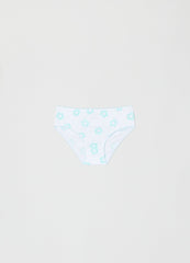 OVS Girls Seven-Pack Briefs With Lettering Print