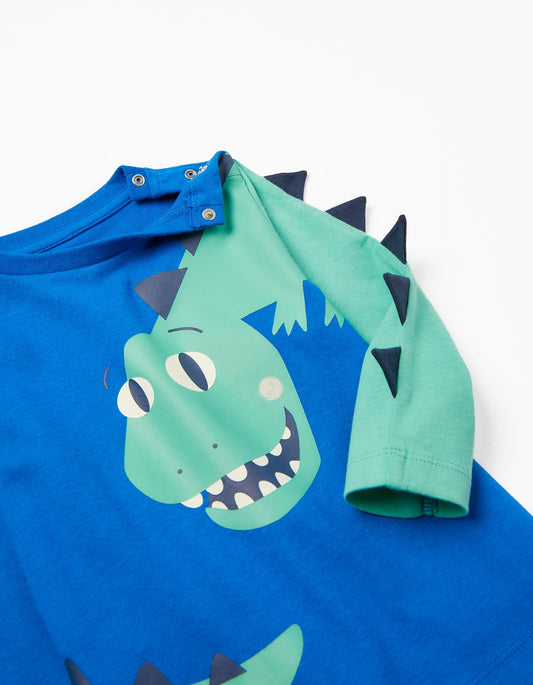 Zippy Baby Boys 'Dinosaur' Long Sleeve Cotton T-Shirt