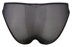 Gossard Glossies Lace Bikini Knicker -Black