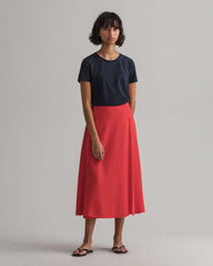 Gant Twill Wrap Midi Skirt