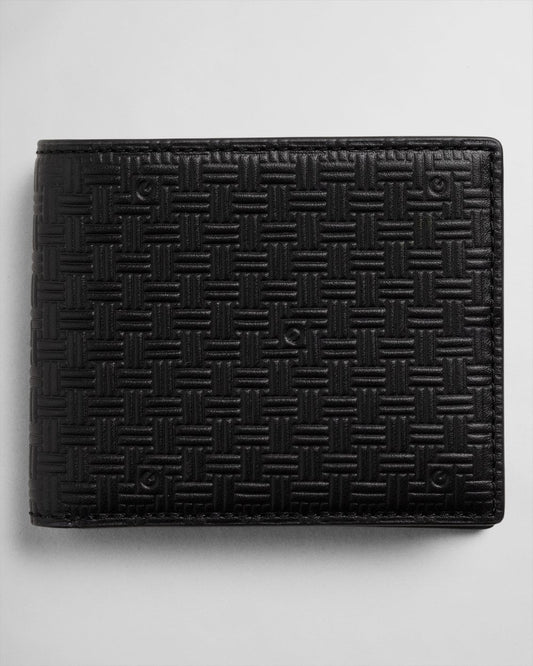 GANT Leather Signature Weave Wallet