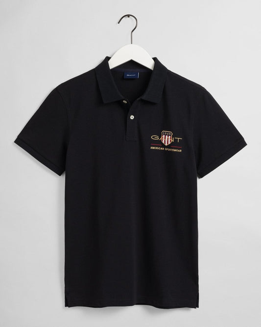 Gant Archive Shield Pique Polo Shirt