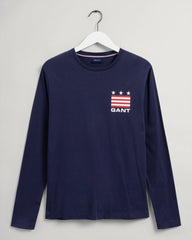 Gant Retro Shield Long Sleeve T-Shirt