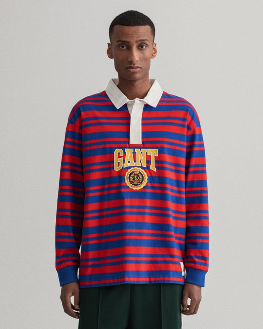 Gant Relaxed Fit World Crest Heavy Rugger