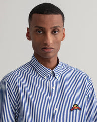 Gant Regular Fit Bengal Stripe Shirt
