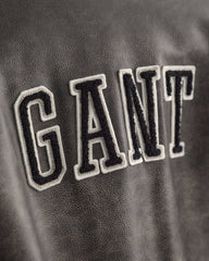 Leather GANT Varsity Jacket