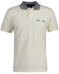 GANT Sail Graphic Pique Polo Shirt