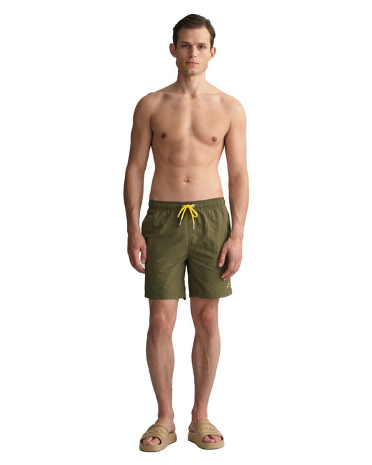 GANT Long Cut Basic Swim Shorts