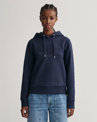 GANT Tonal Shield Hoodie