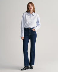 GANT Oversized High Cuffs Poplin Shirt